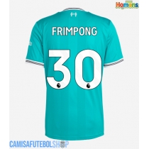 Camisa de time de futebol Liverpool Jeremie Frimpong #30 Replicas 3º Equipamento 2025-26 Manga Curta